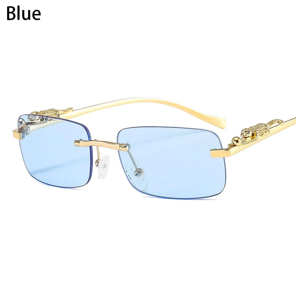 Street Fashion Brands - Rimless Small Square Sunglasses Women Men