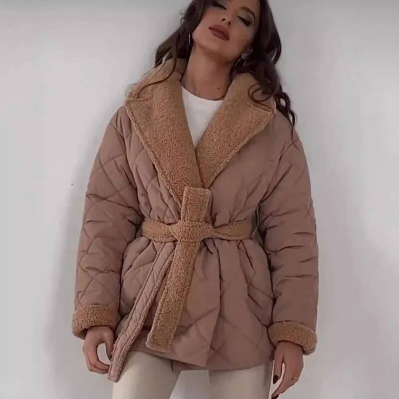 Elegant Quilted With Faux Fur  - Street Fashion Fall 2025 incelemesi ve fiyatı