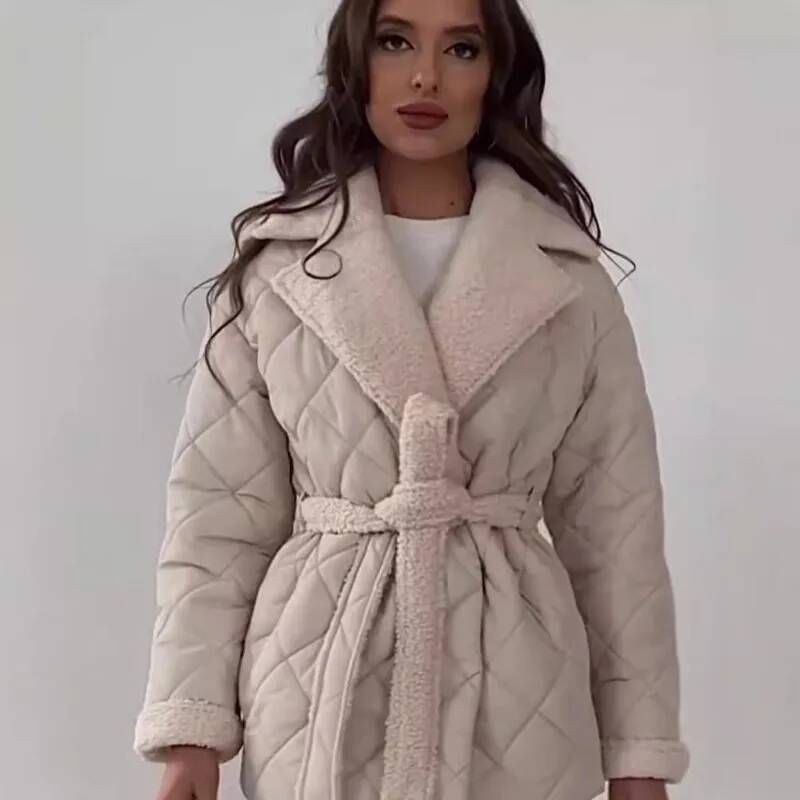 Elegant Quilted With Faux Fur  - Street Fashion Fall 2025 incelemesi ve fiyatı