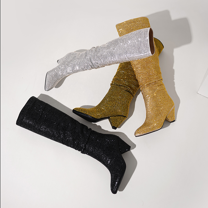 Fashion Spike Heels Crystal Lo - Street Fashion Ladies incelemesi ve fiyatı