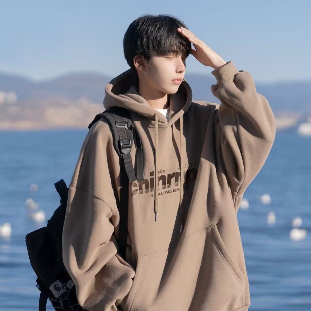 Mens With Hat Long Sleeve Hood - Street Fashion Culture incelemesi ve fiyatı