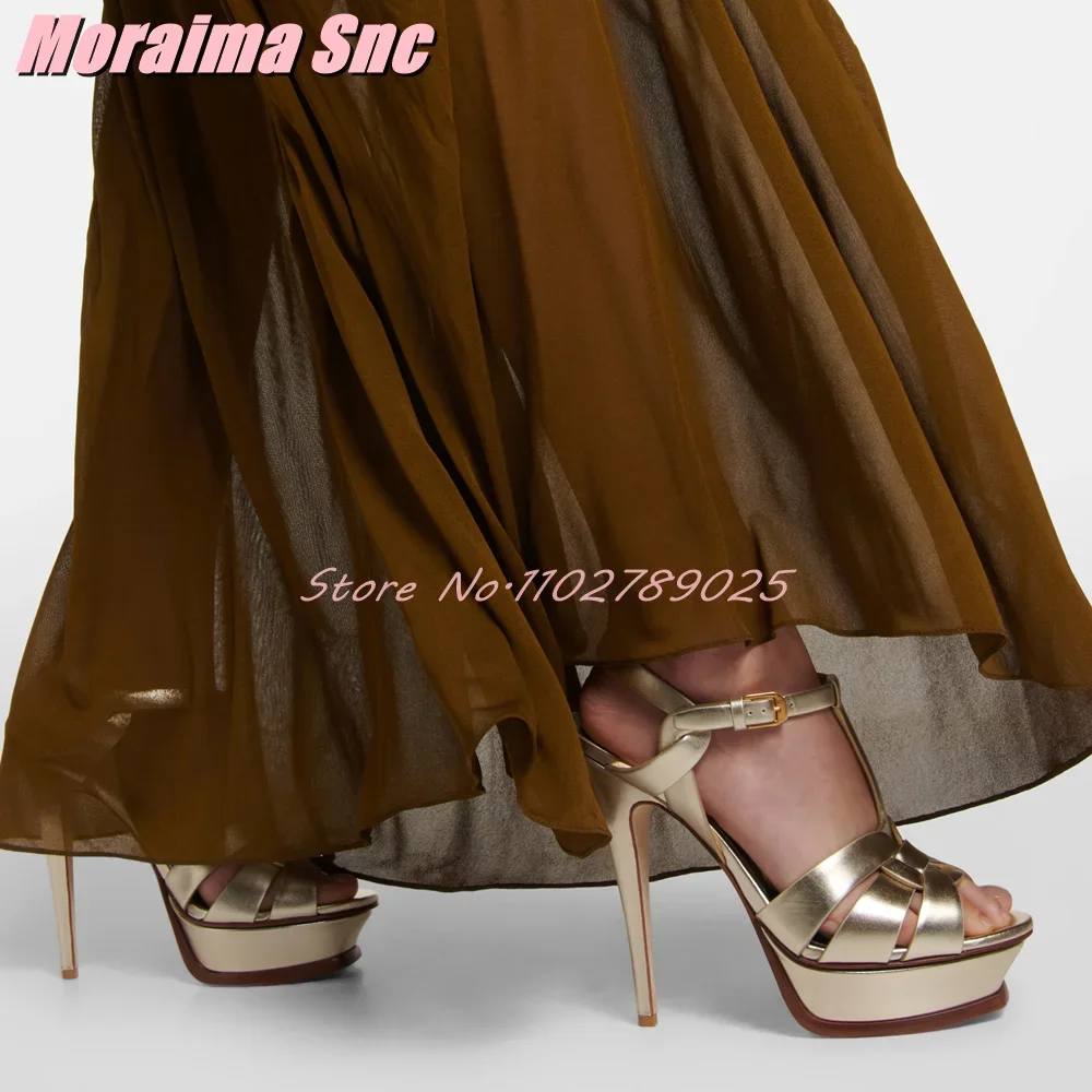 Platform Waeve T-strap Square  - Street Fashion Shoes incelemesi ve fiyatı