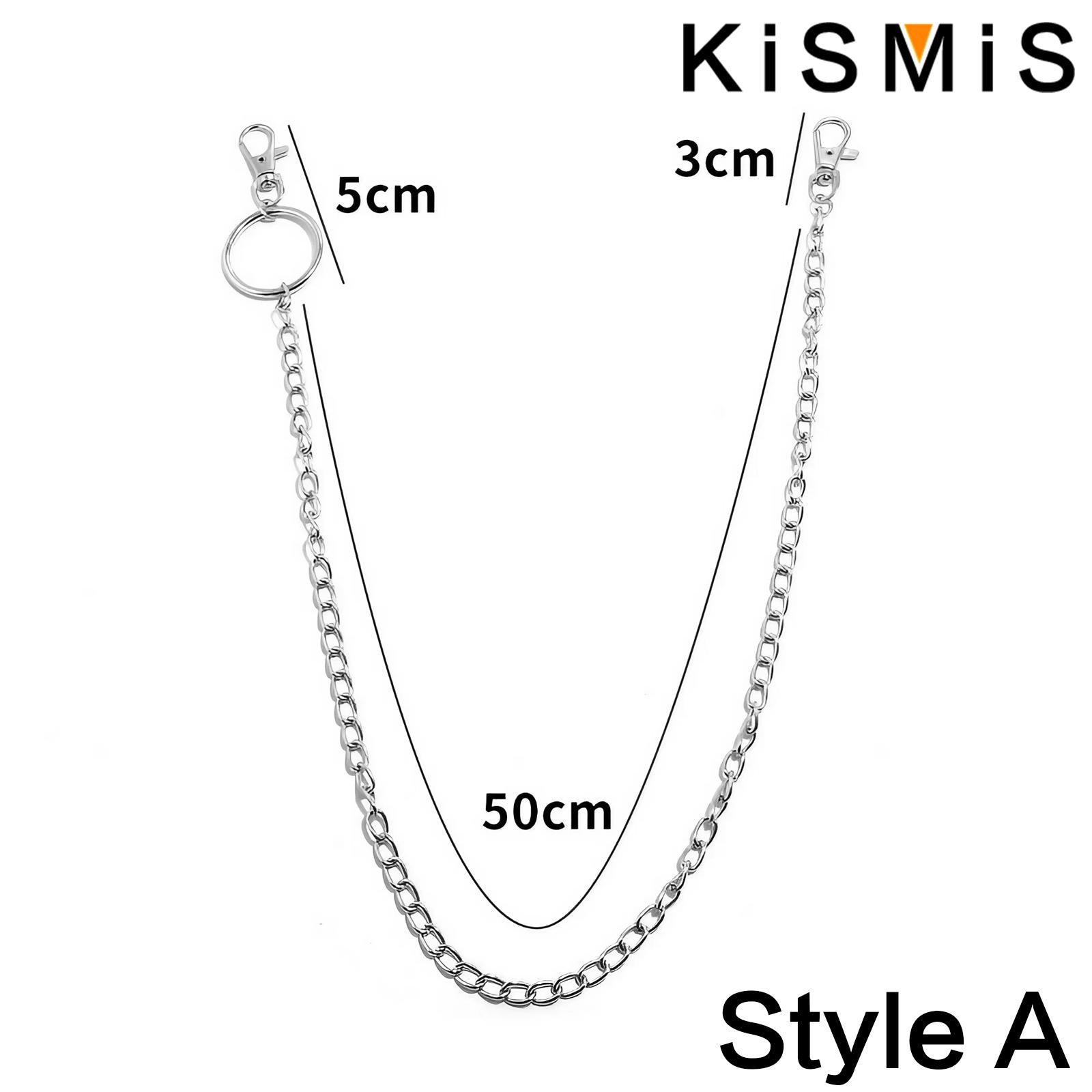 KISMIS 1PC Punk Street keychai - Street Fashion Jewelry incelemesi ve fiyatı
