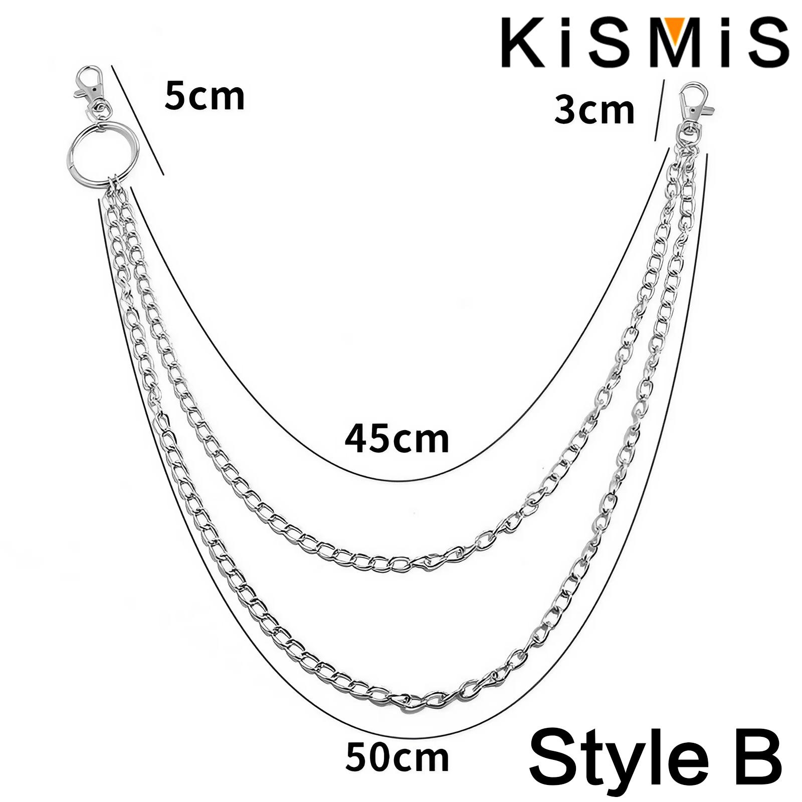 KISMIS 1PC Punk Street keychai - Street Fashion Jewelry incelemesi ve fiyatı