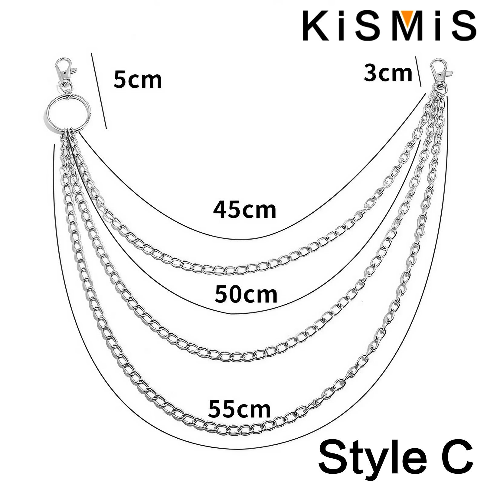 KISMIS 1PC Punk Street keychai - Street Fashion Jewelry incelemesi ve fiyatı