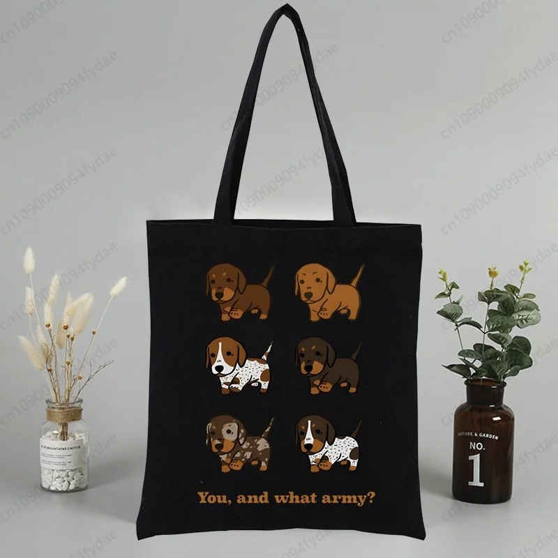 Dachshund Teckel Cute Dog  Can - Tote Bag Canvas Print incelemesi ve fiyatı
