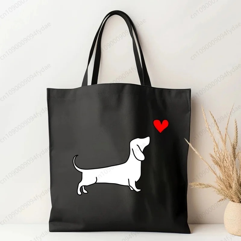 Dachshund Teckel Cute Dog  Can - Tote Bag Canvas Print incelemesi ve fiyatı
