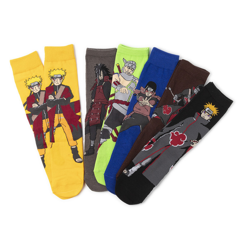 6Pairs for Naruto Mid length s - Street Fashion Hip Hop incelemesi ve fiyatı