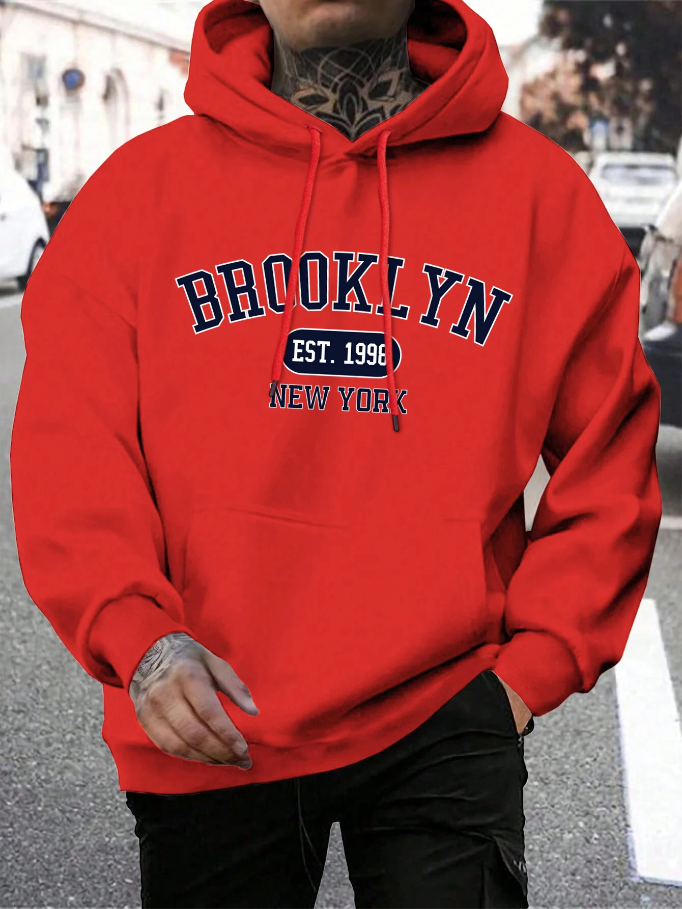Men's Brooklyn Est 1998 New Yo - Street Fashion New York incelemesi ve fiyatı