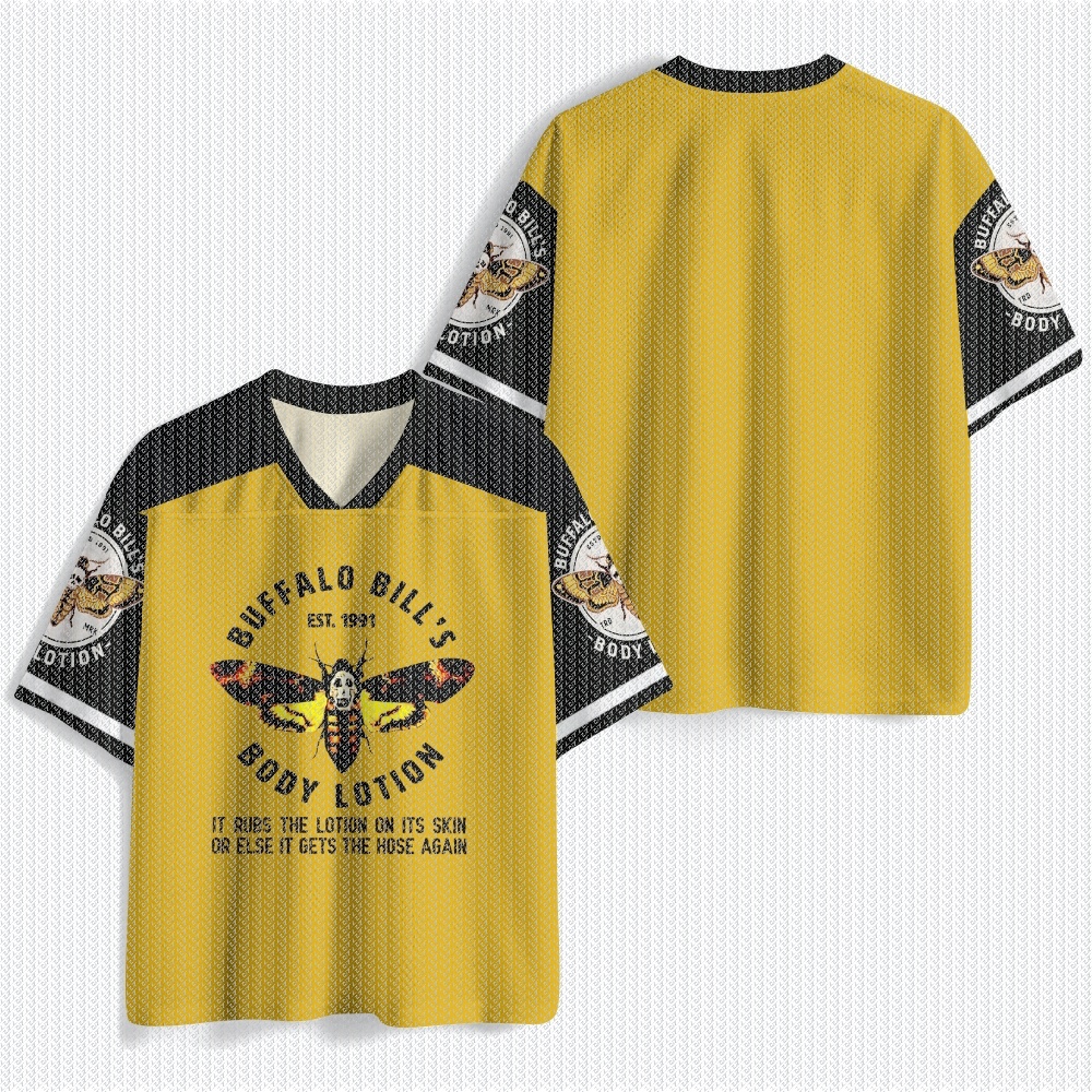 V Neck Yellow Black Mesh Jerse - Street Fashion Hip Hop incelemesi ve fiyatı