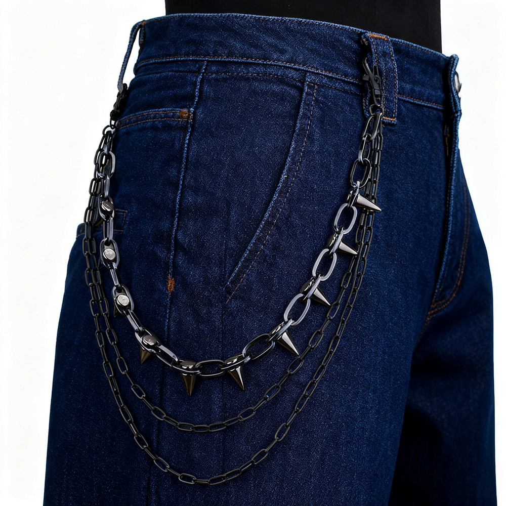 Unisex Hip Hop Punk Rock Metal - Street Fashion Jewelry incelemesi ve fiyatı