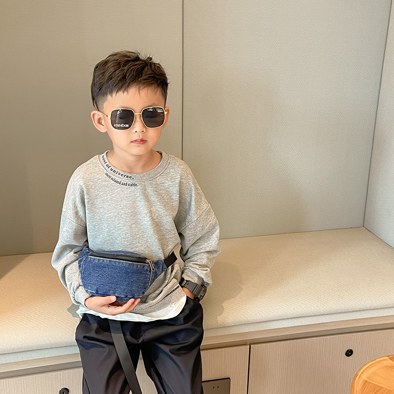 Fashion Denim Children's Waist - Street Fashion Kids incelemesi ve fiyatı