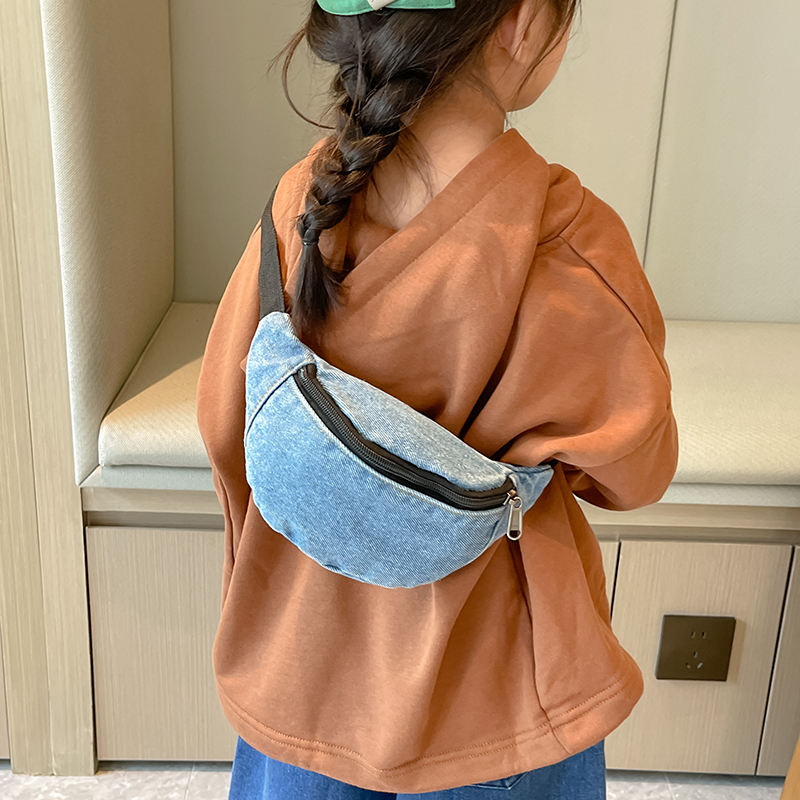 Fashion Denim Children's Waist - Street Fashion Kids incelemesi ve fiyatı