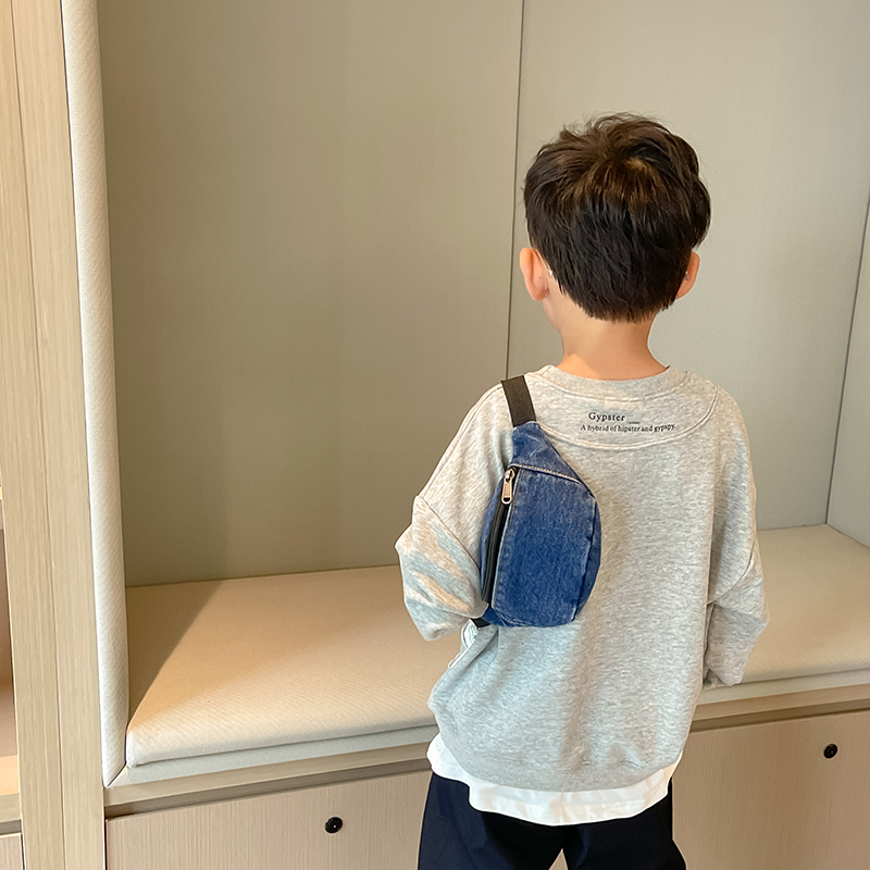 Fashion Denim Children's Waist - Street Fashion Kids incelemesi ve fiyatı