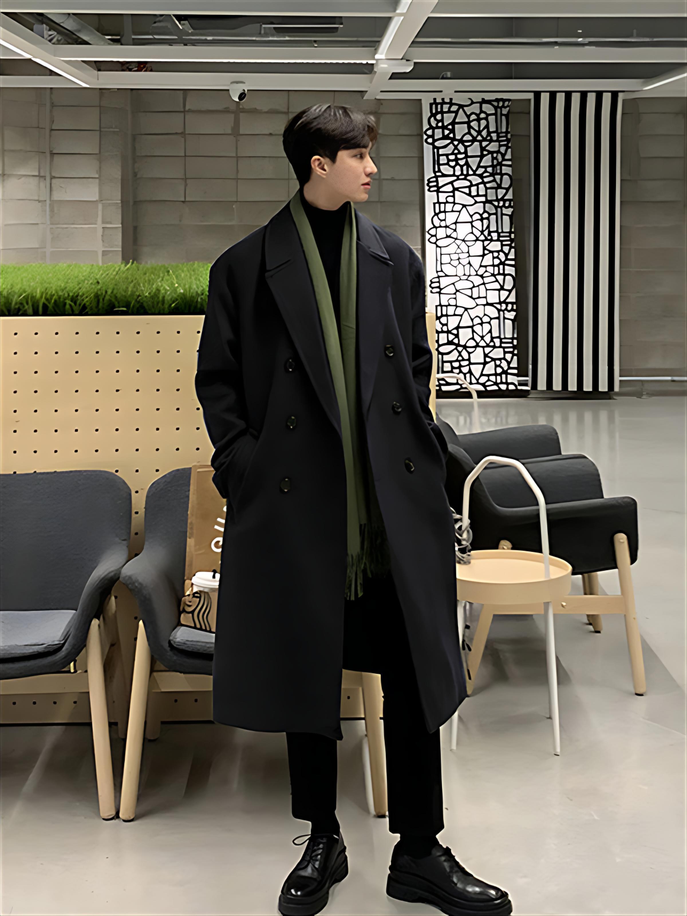 Trench Beige Coat Mens Section - Street Fashion Reviews incelemesi ve fiyatı