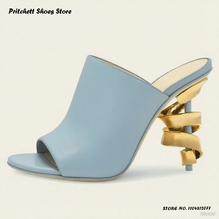 Women's Spiral High Heel Leath - Street Fashion Rome 2025 incelemesi ve fiyatı