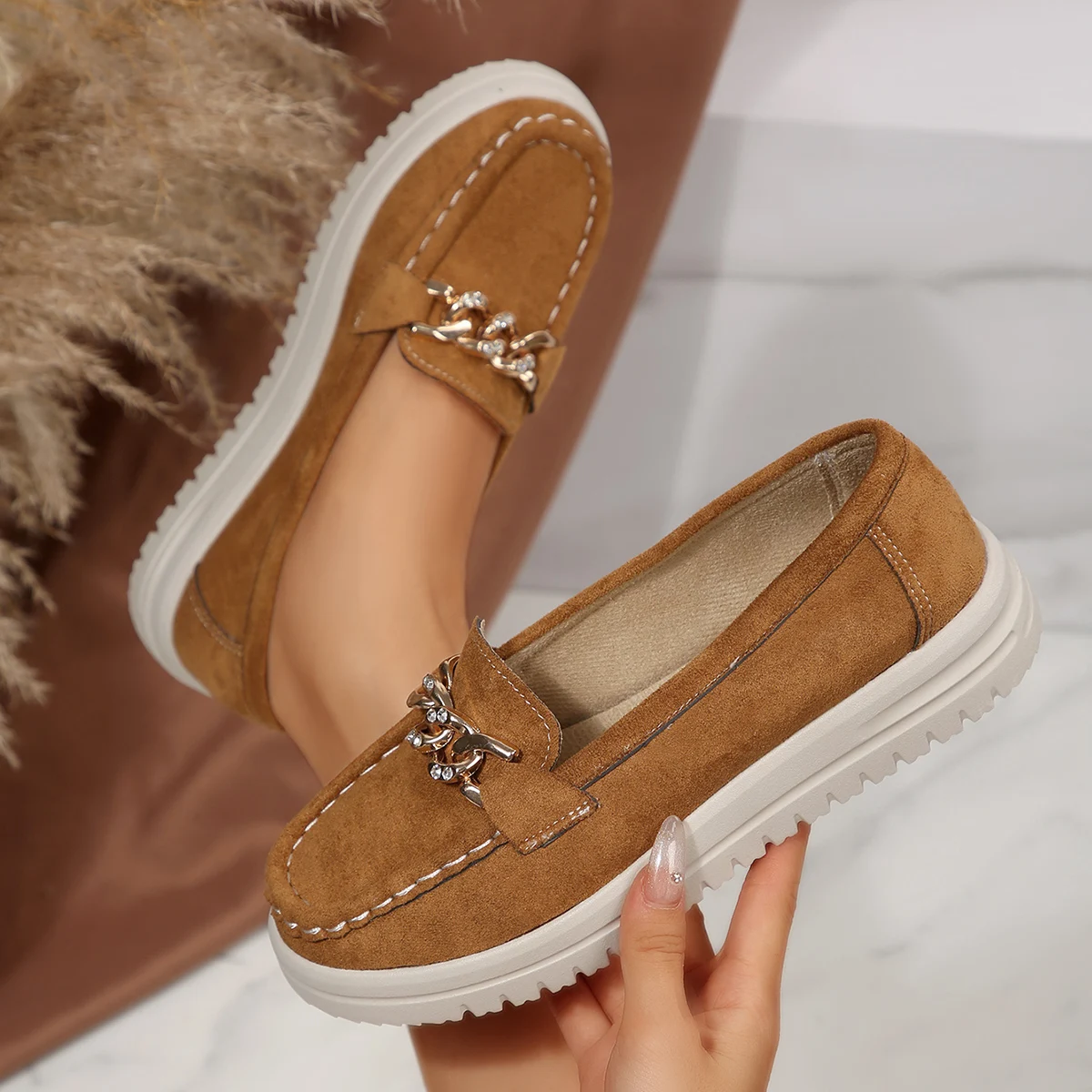 Women Flats Loafers 2025 New R - Street Fashion Rome 2025 incelemesi ve fiyatı