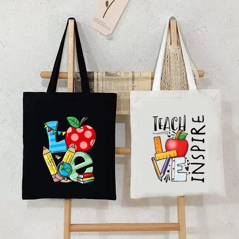 Women Canvas Shoulder Bag Teac - Tote Bag Canvas Print incelemesi ve fiyatı