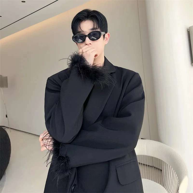 LUZHEN Men's Fashion Coat Feat - Street Fashion Reviews incelemesi ve fiyatı