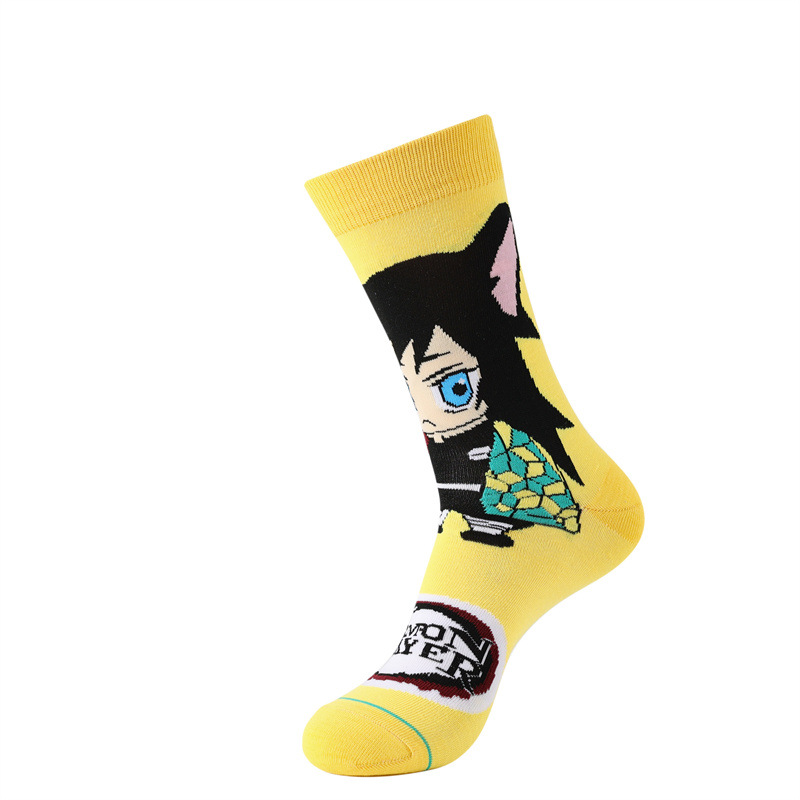 6Pairs for Demon Slayer Mid le - Street Fashion Hip Hop incelemesi ve fiyatı
