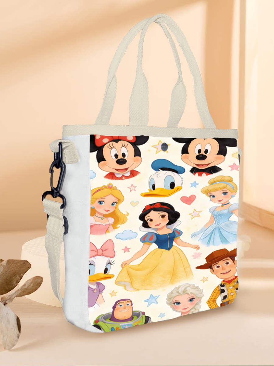 Multifunctional Princess Tote  - Tote Bag Canvas Print incelemesi ve fiyatı
