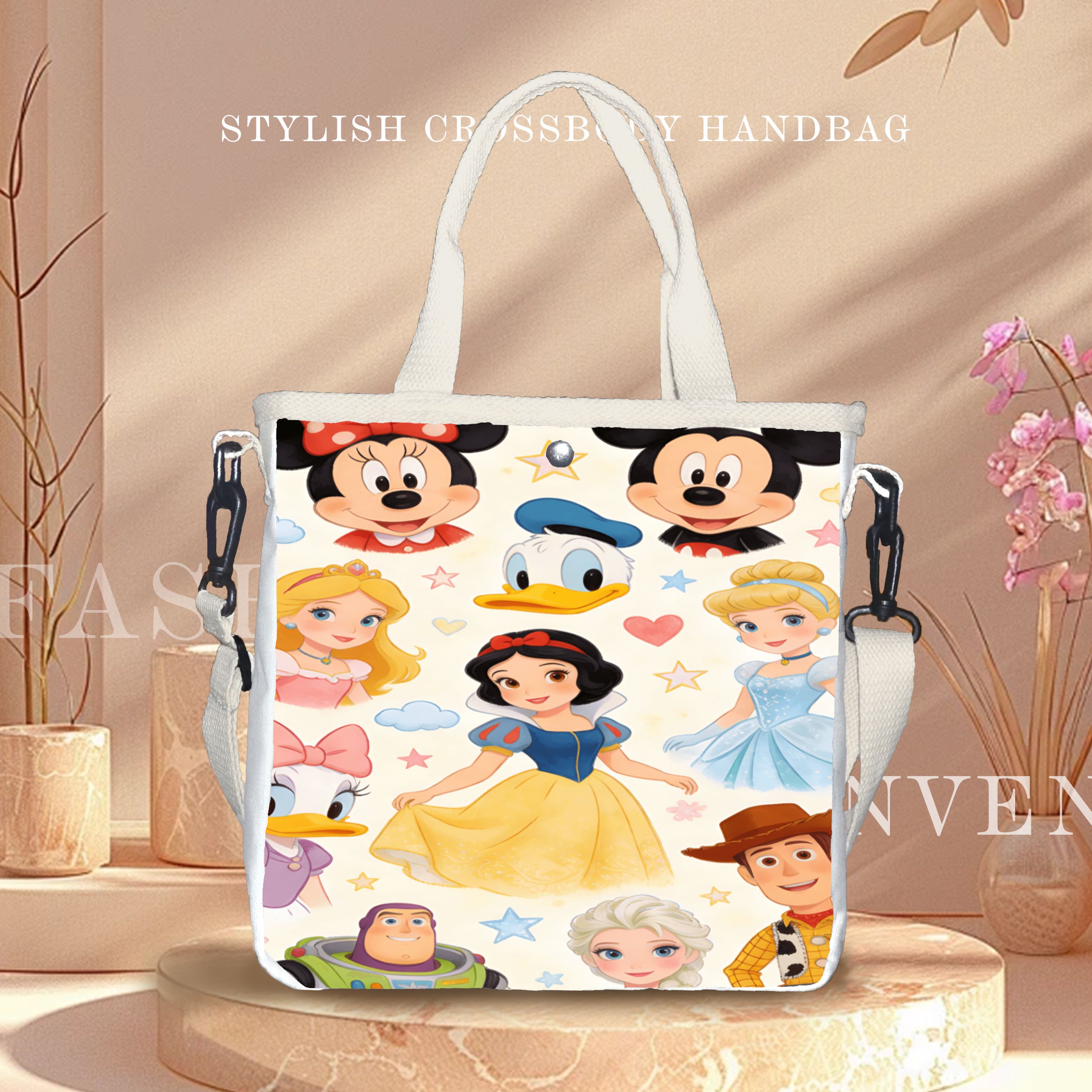 Multifunctional Princess Tote  - Tote Bag Canvas Print incelemesi ve fiyatı