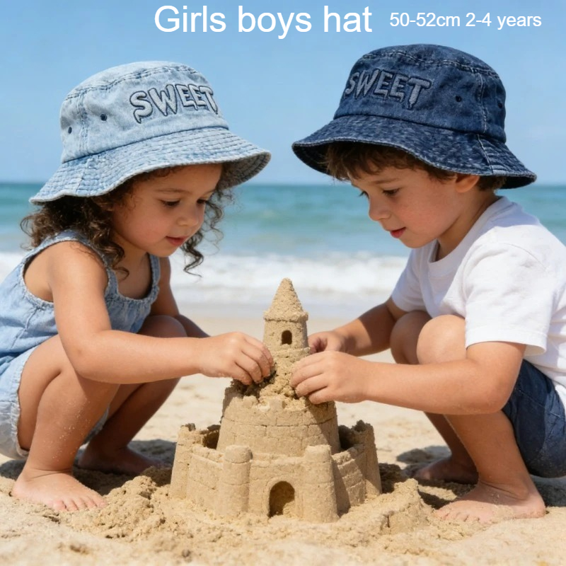 Japanese Retro Kids Bucket Hat - Street Fashion Kids incelemesi ve fiyatı