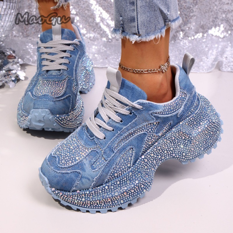 Fashion Rhinestone Women's Chu - Street Fashion Ladies incelemesi ve fiyatı