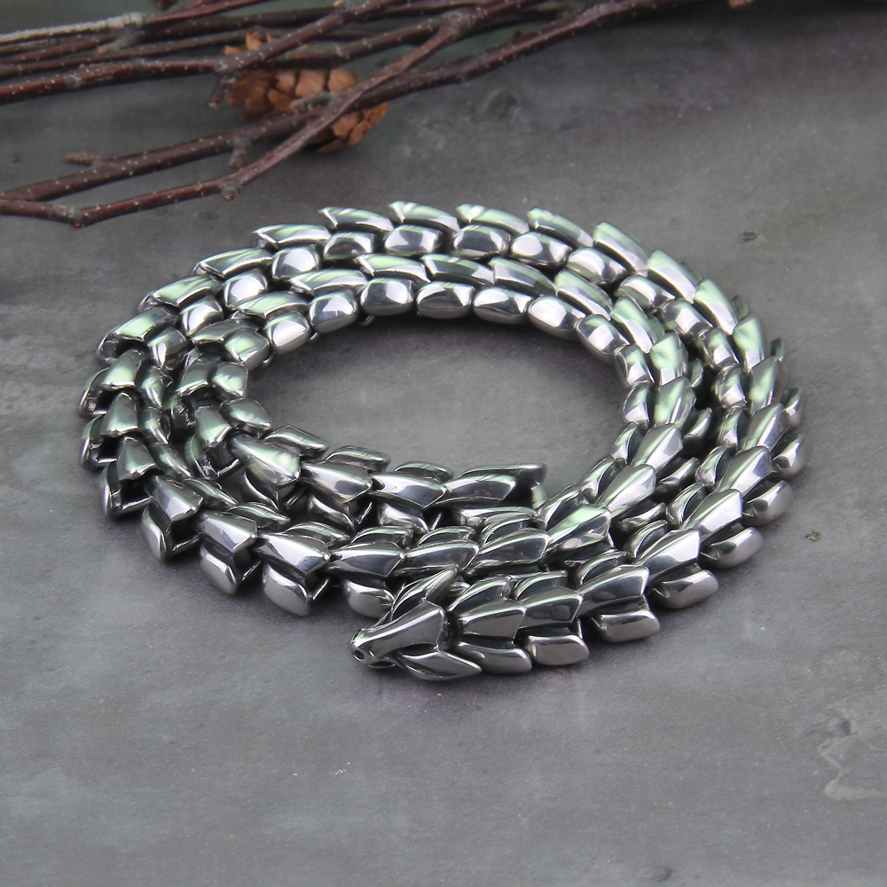 Viking Ouroboros vintage punk  - Street Fashion Culture incelemesi ve fiyatı