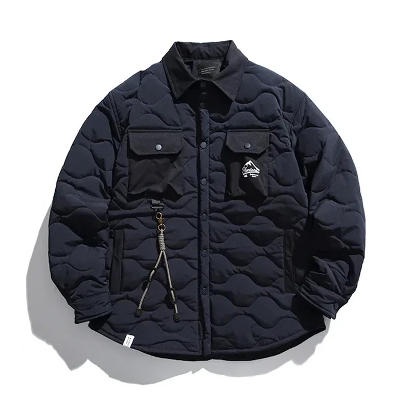 Vintage Cotton Jacket Men's Wi - Street Fashion Erkek incelemesi ve fiyatı