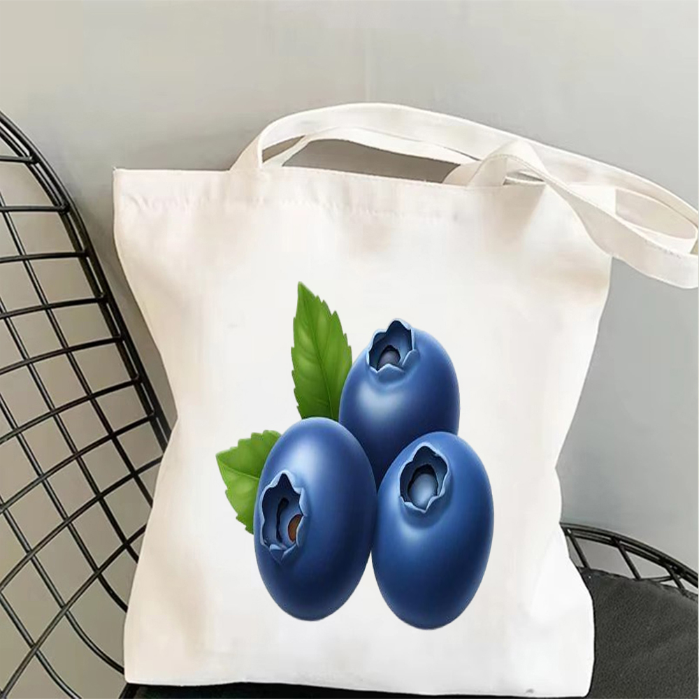 Blueberry Art Canvas Tote Bag  - Tote Bag Canvas Print incelemesi ve fiyatı