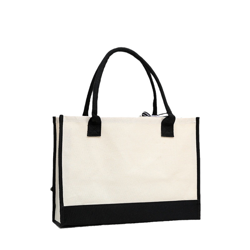 Leather letter print tote bag, - Tote Bag Canvas Print incelemesi ve fiyatı