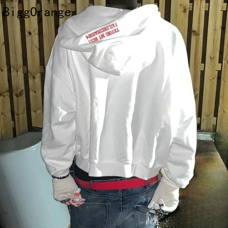 Sweatshirt coat rhinestone emb - Street Fashion Elements incelemesi ve fiyatı