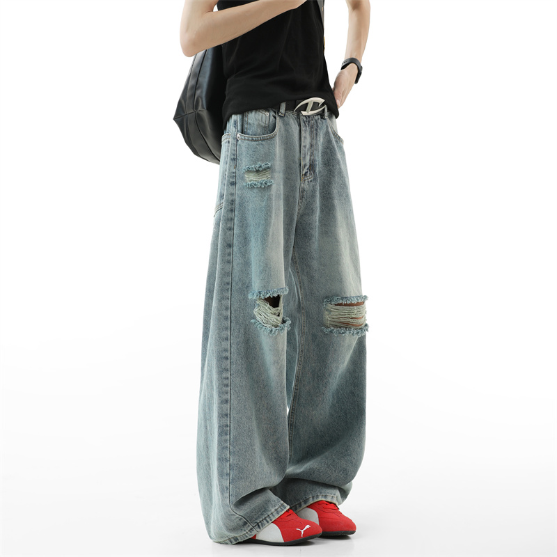 Ripped Jeans Men 2025 Autumn N - Street Fashion Fall 2025 incelemesi ve fiyatı