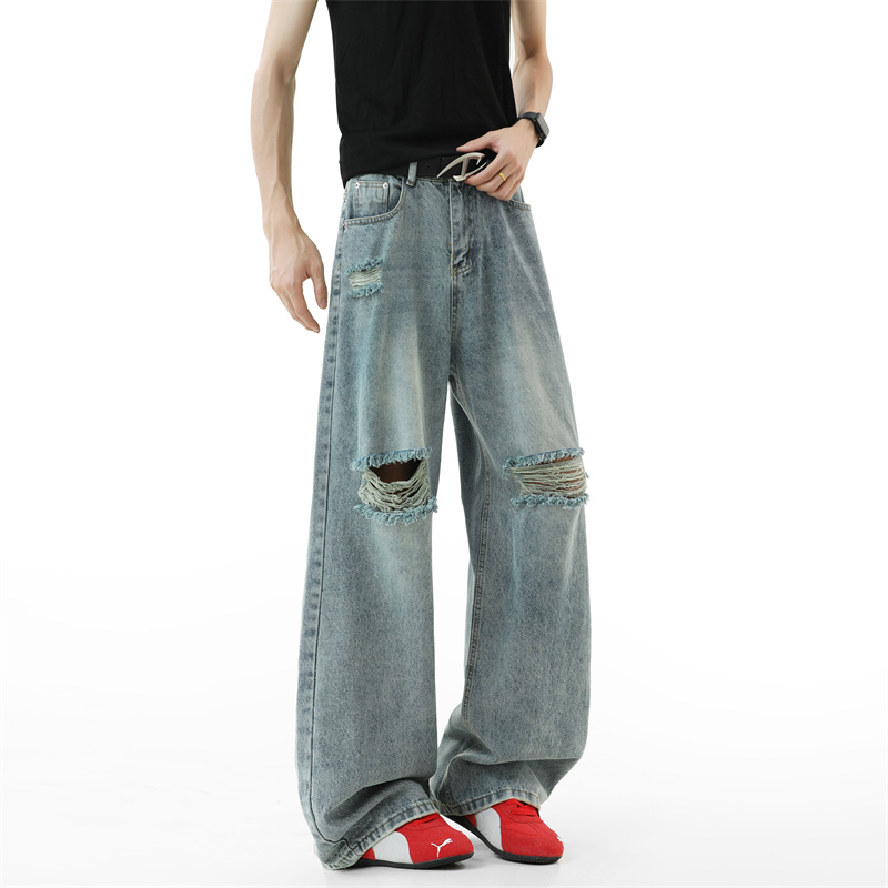 Ripped Jeans Men 2025 Autumn N - Street Fashion Fall 2025 incelemesi ve fiyatı
