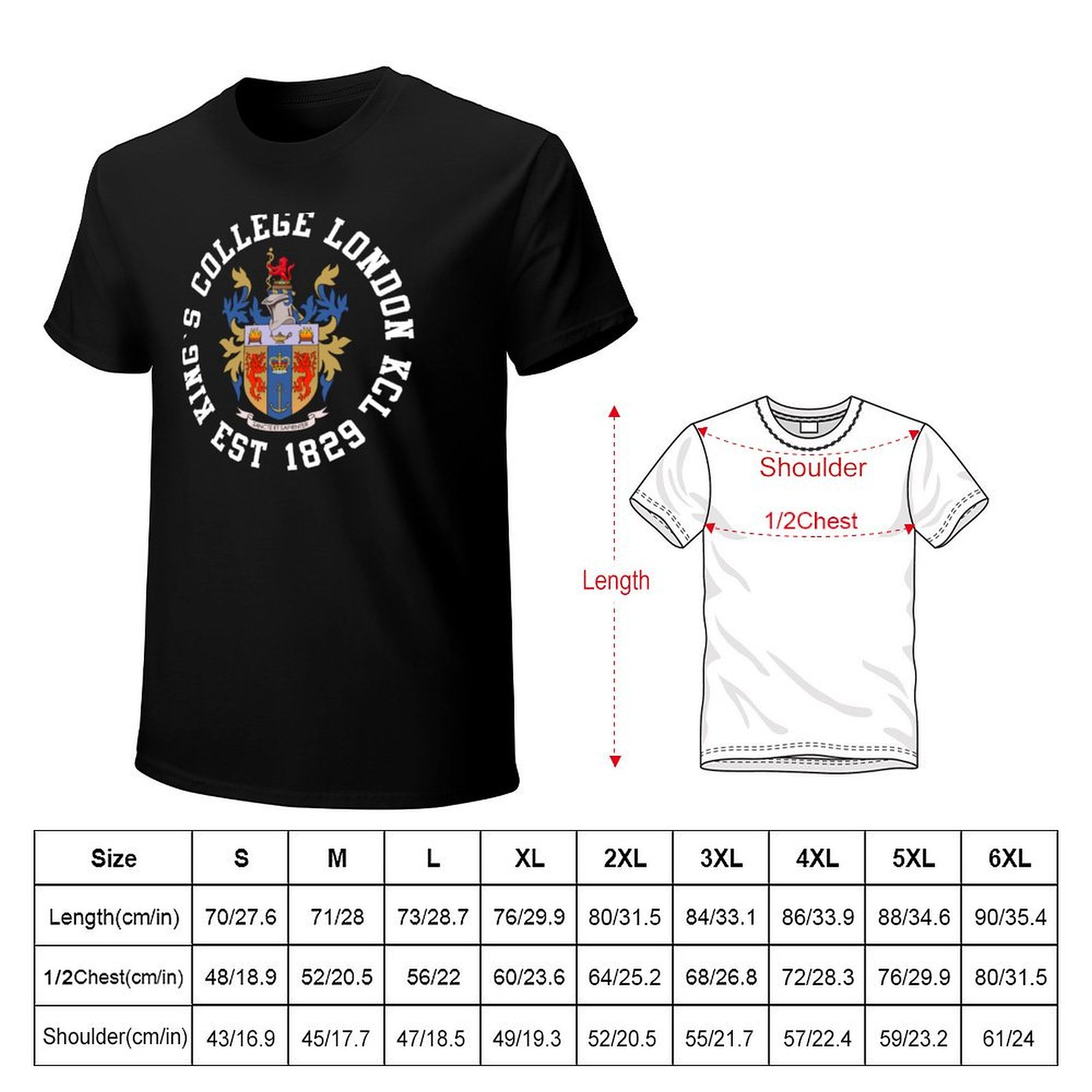 Kings College London logo KCL  - Street Fashion Uk incelemesi ve fiyatı