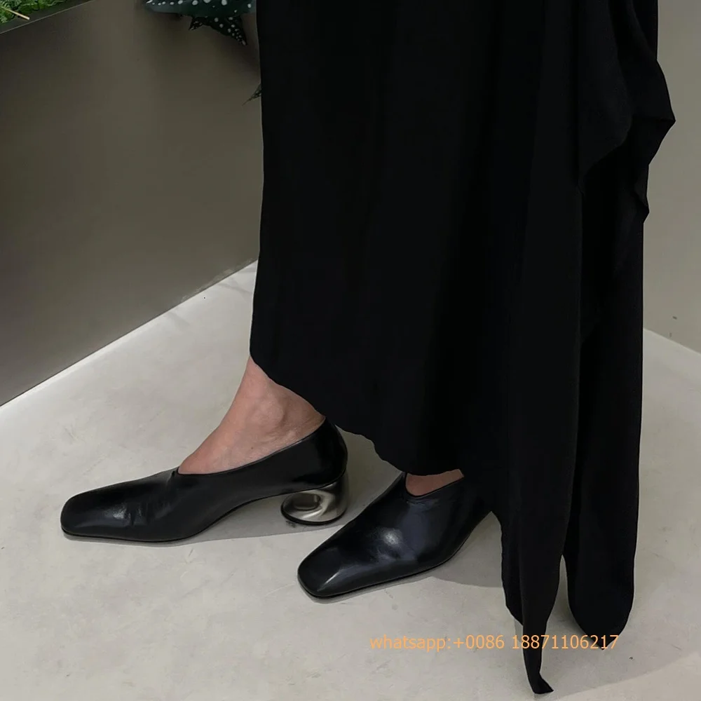 Genuine Leather Weird Heel Wom - Street Fashion Rome 2025 incelemesi ve fiyatı