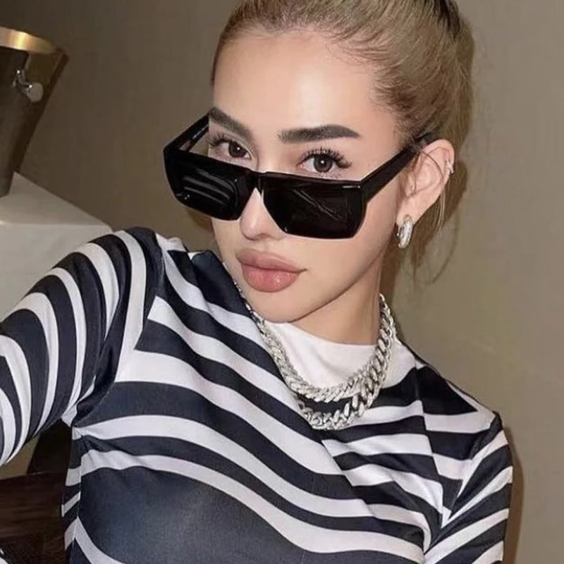 New Rectangle Sunglasses for M - Street Fashion Brands incelemesi ve fiyatı