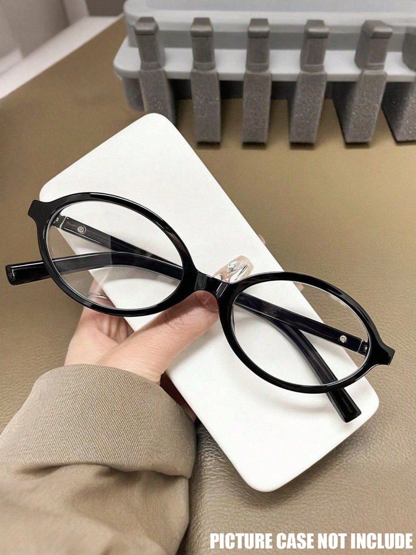 2 Pairs Vintage Small Oval Gla - Street Fashion Hip Hop incelemesi ve fiyatı