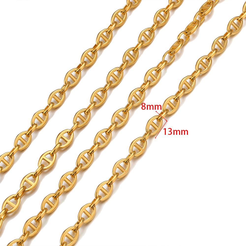 1 Meter Stainless Steel Coffee - Street Fashion Jewelry incelemesi ve fiyatı