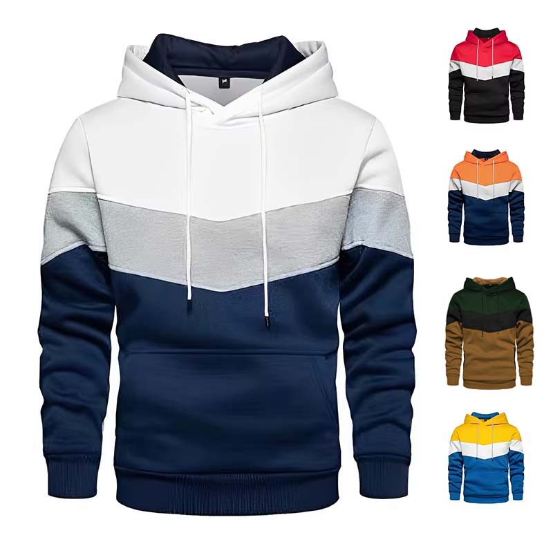 2025 New Men's Patchwork Hoodi - Street Fashion Fall 2025 incelemesi ve fiyatı