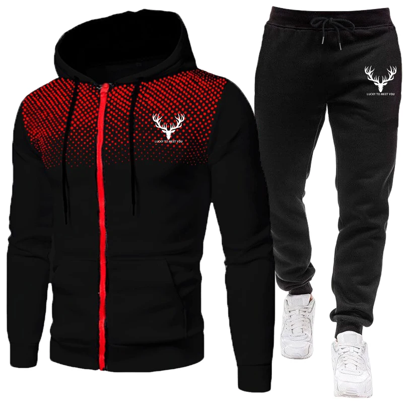2026 New Arrival Men's Set Zip - Street Fashion Hoodie incelemesi ve fiyatı