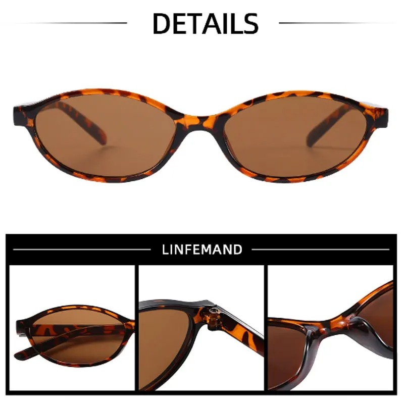 Women's Leopard Brown Sunglass - Street Fashion Brands incelemesi ve fiyatı
