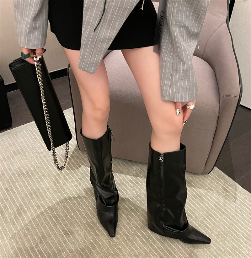 Women Trouser Legs High Boots  - Street Fashion Rome 2025 incelemesi ve fiyatı