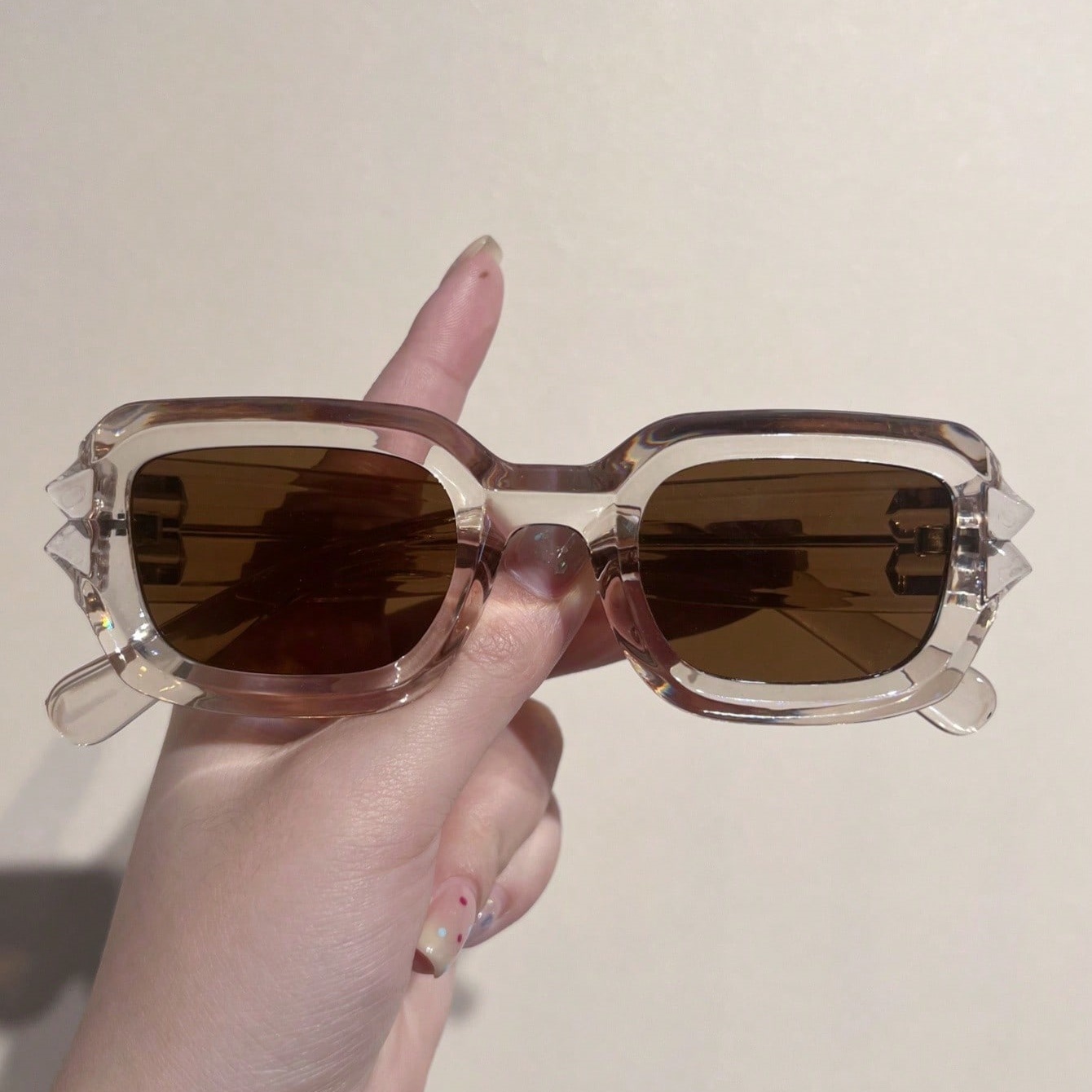 1Pc Unisex Fashion Glasses New - Street Fashion Hip Hop incelemesi ve fiyatı