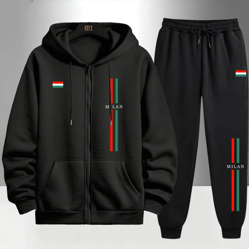 2026 Italy Printed Men's Set Z - Street Fashion Hoodie incelemesi ve fiyatı
