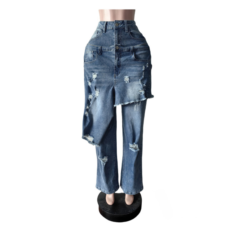Fashion Denim Pants Women Stre - Street Fashion Fall 2025 incelemesi ve fiyatı