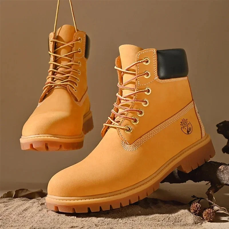Boots Men High Top Boots High  - Street Fashion Ladies incelemesi ve fiyatı