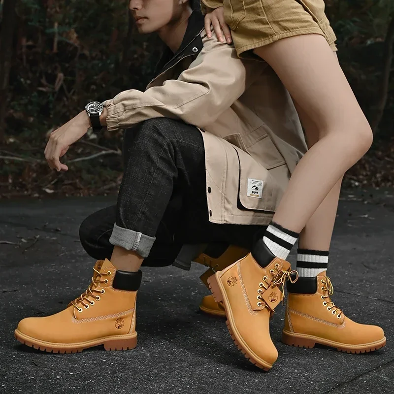 Boots Men High Top Boots High  - Street Fashion Ladies incelemesi ve fiyatı