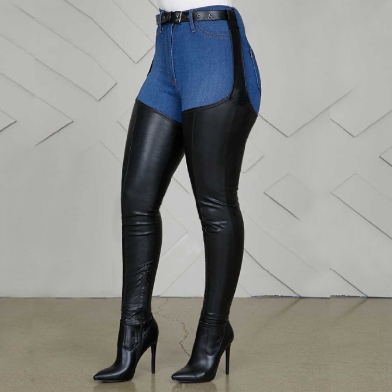 Black Thigh High Boots Big Siz - Street Fashion Rome 2025 incelemesi ve fiyatı